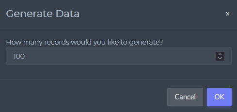 Data Factory Generate Data
