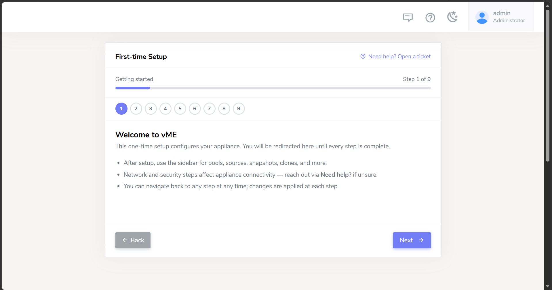 Setup Wizard - Welcome