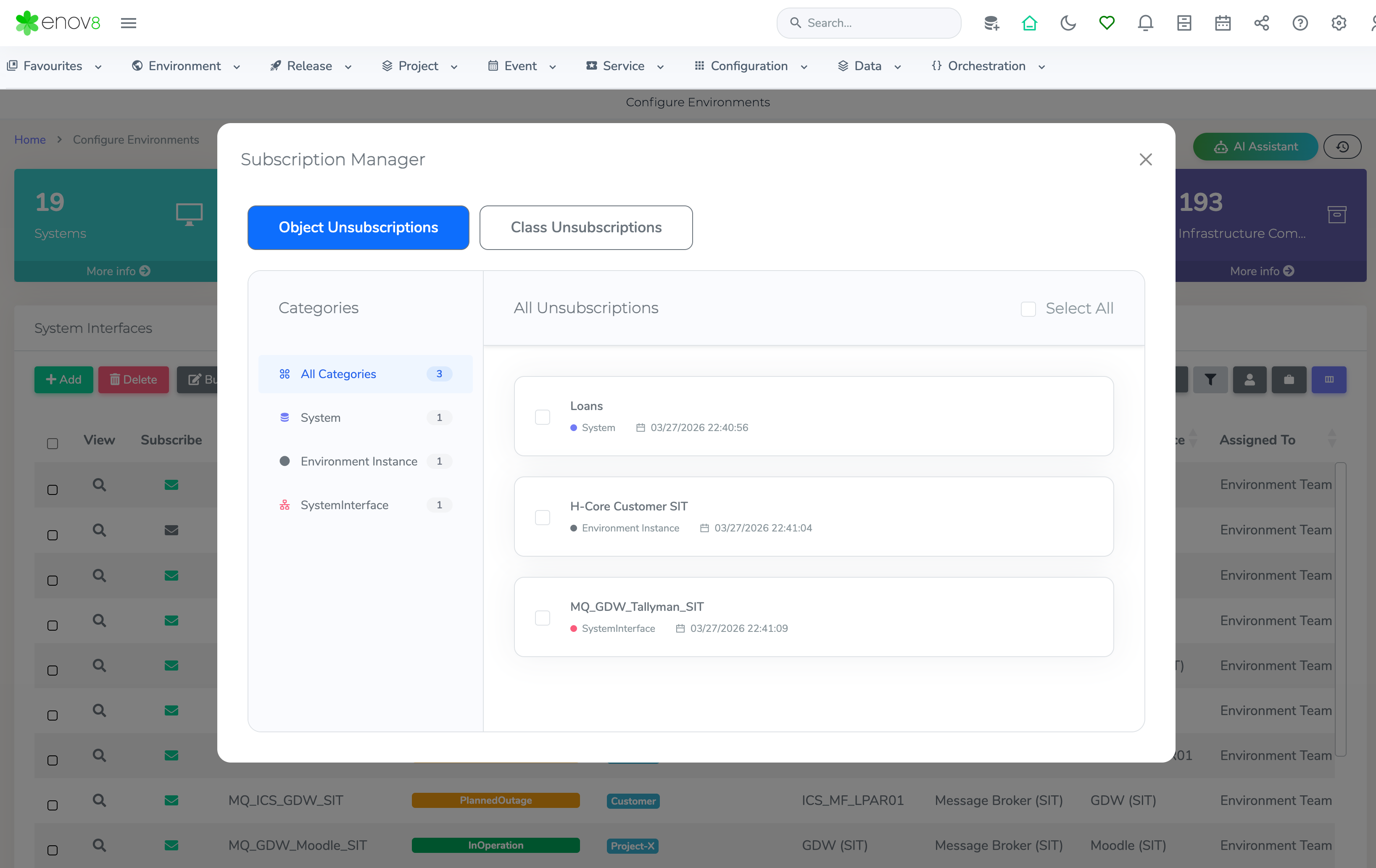 Subscription Manager